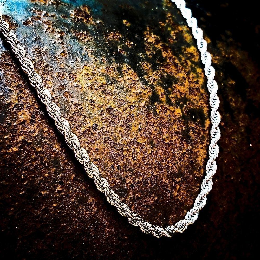 Silver Cross Necklace - Picture 4 of 4